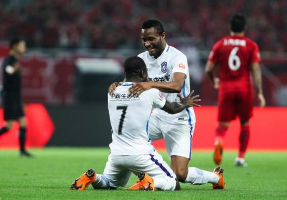 泰达客场取得胜利，艰难逼平上港的简单介绍